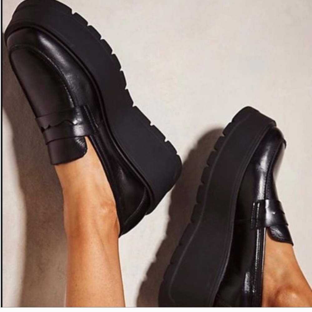 Free People Nico Chunky Platform Loafer